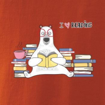 I love reading medvěd