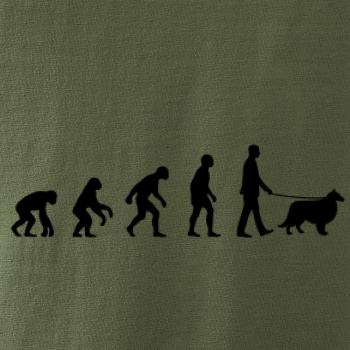 Evoluce pes Sheltie (muž-žena)