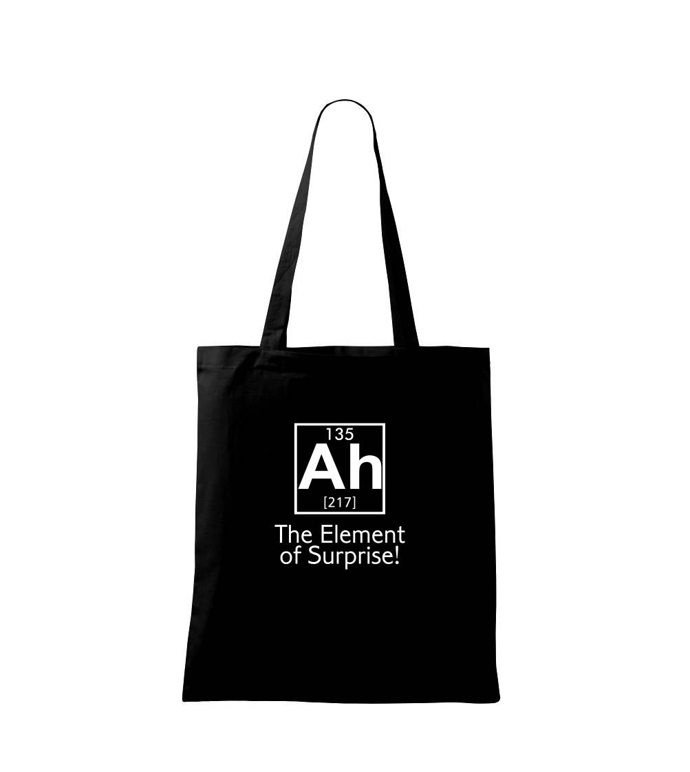 Ah element of surprise