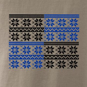 Vánoční vzor - šachovnice