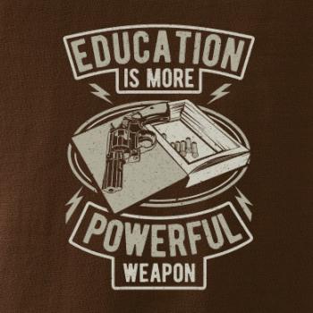 Education Is More Powerful Weapon