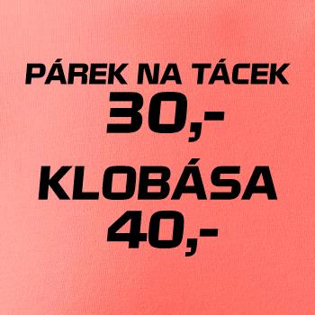 Párek na tácek a klobása