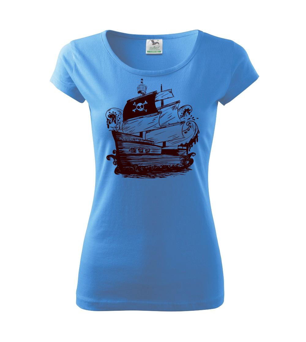 Pirátská loď malovaná