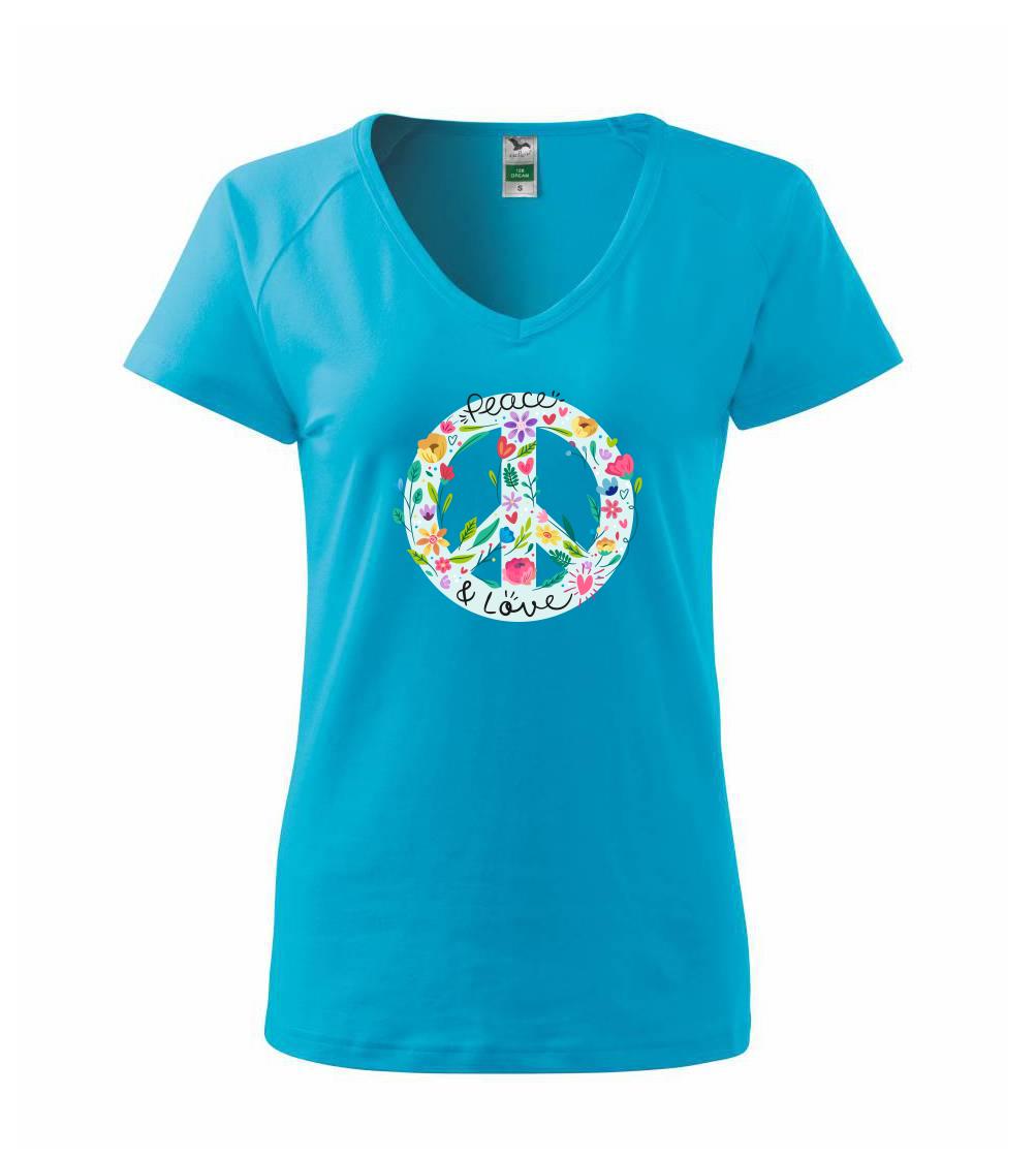 Peace and love symbol Peace and love symbol