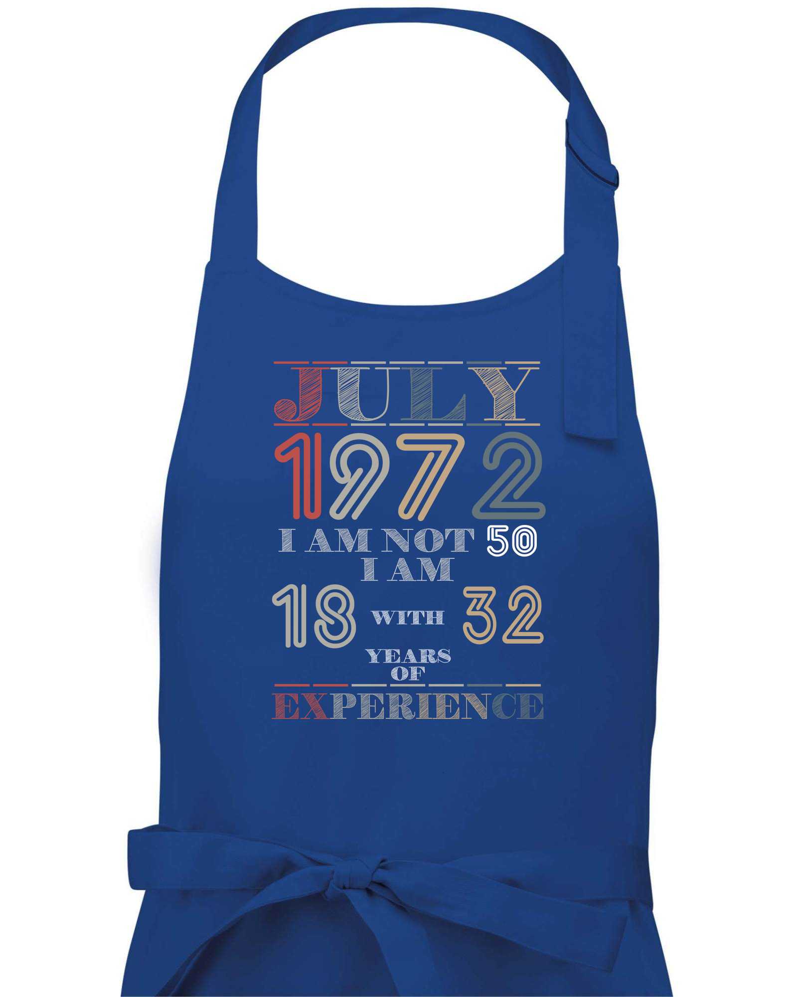 Narozeniny experience 1972 July - Zástěra na vaření