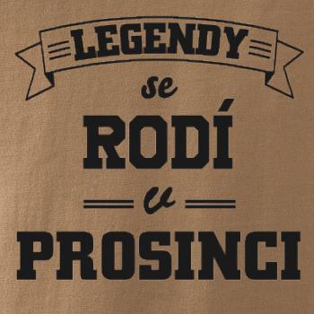 Legendy se rodí v prosinci