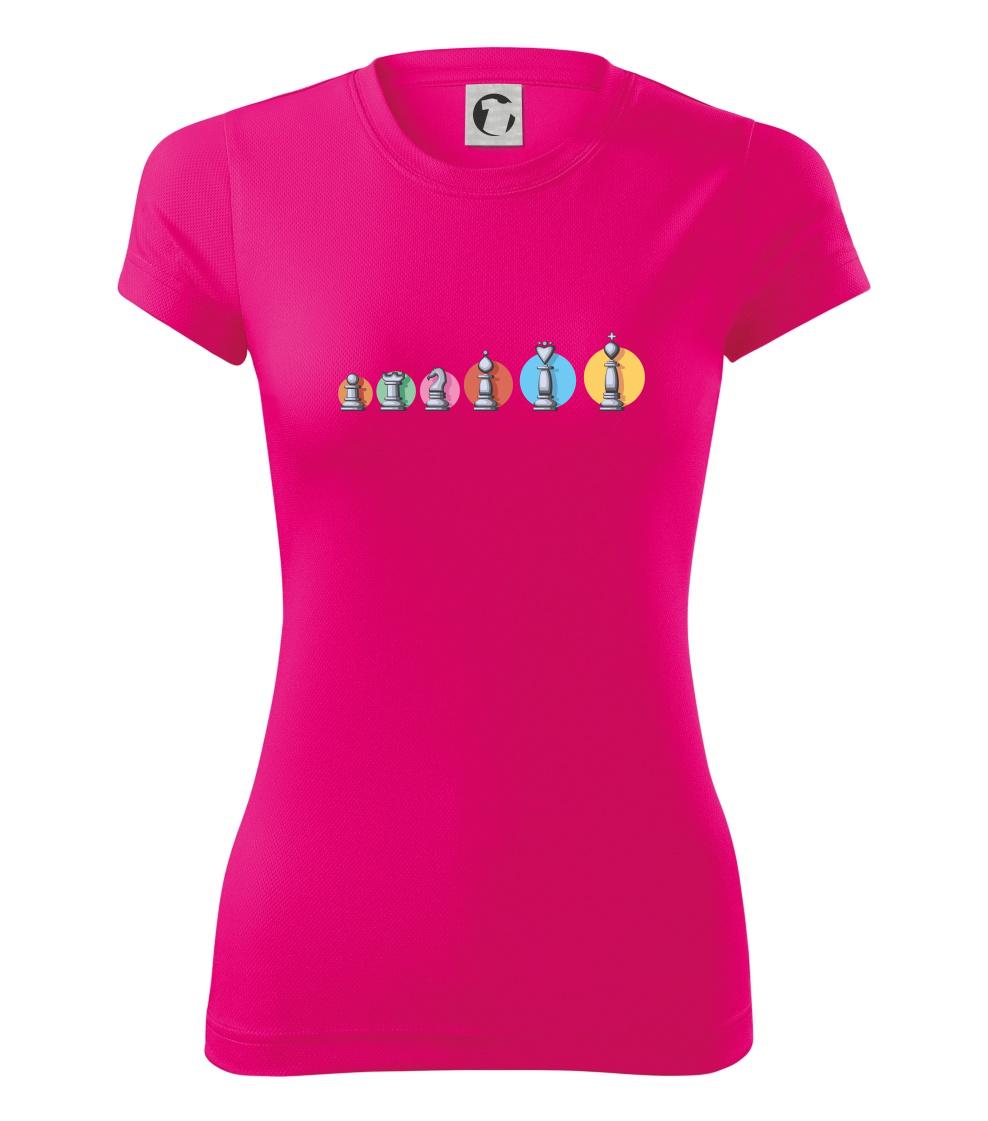 Šachy v řadě barevné