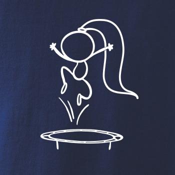 Skákající holčička