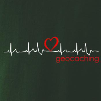 Moje srdce bije pro Geocaching -text Moje srdce bije pro Geocaching -text