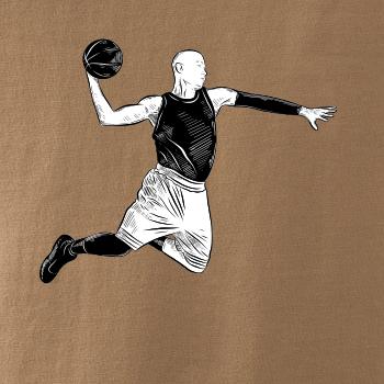 Basketbalista ve výskoku