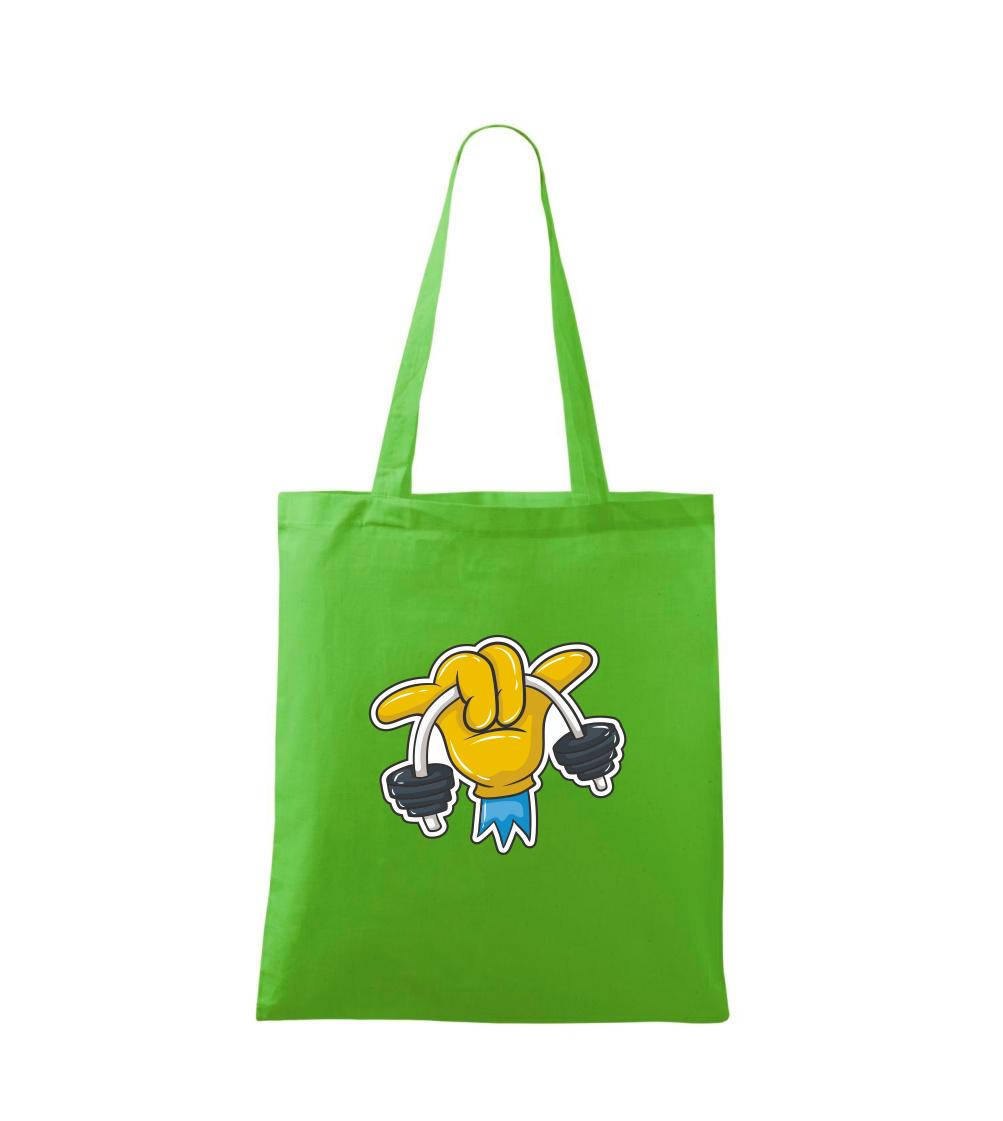 Comics ruka a činka