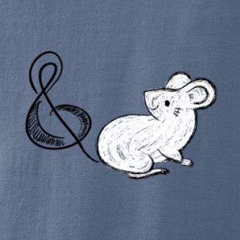 Myš houslový klíč