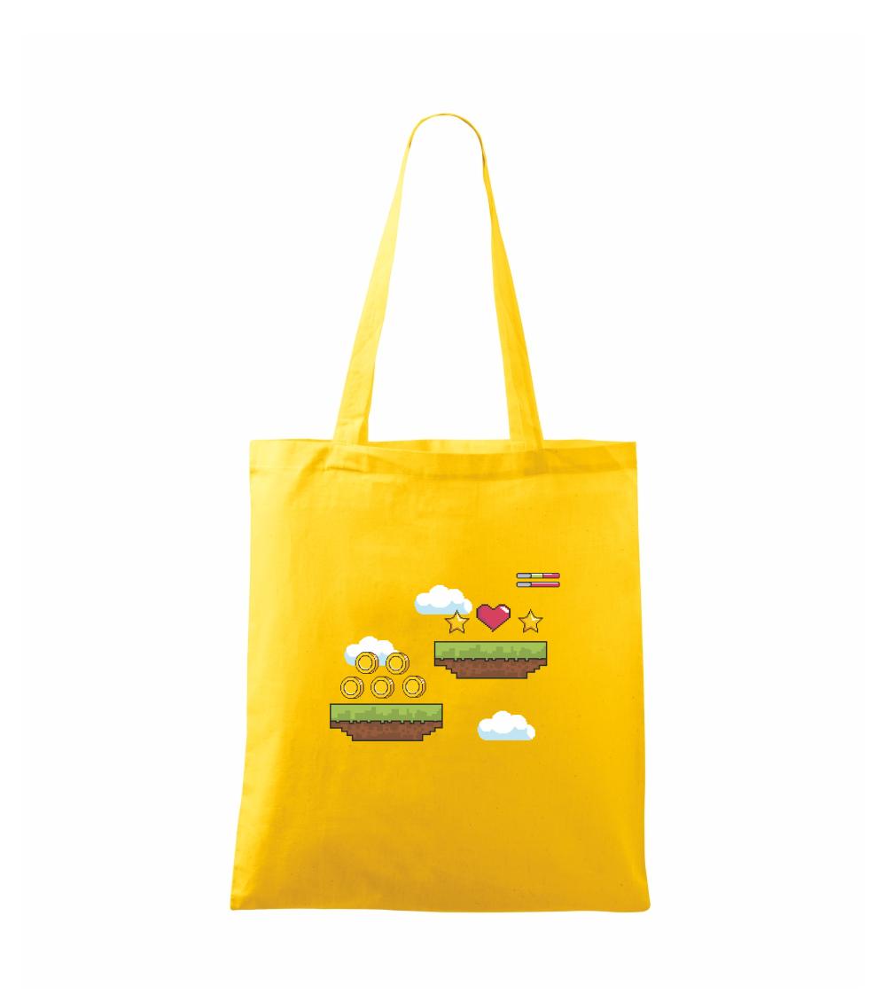 Gamer - stará hra - mince a mraky