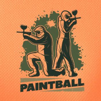 Paintball dvojice splash