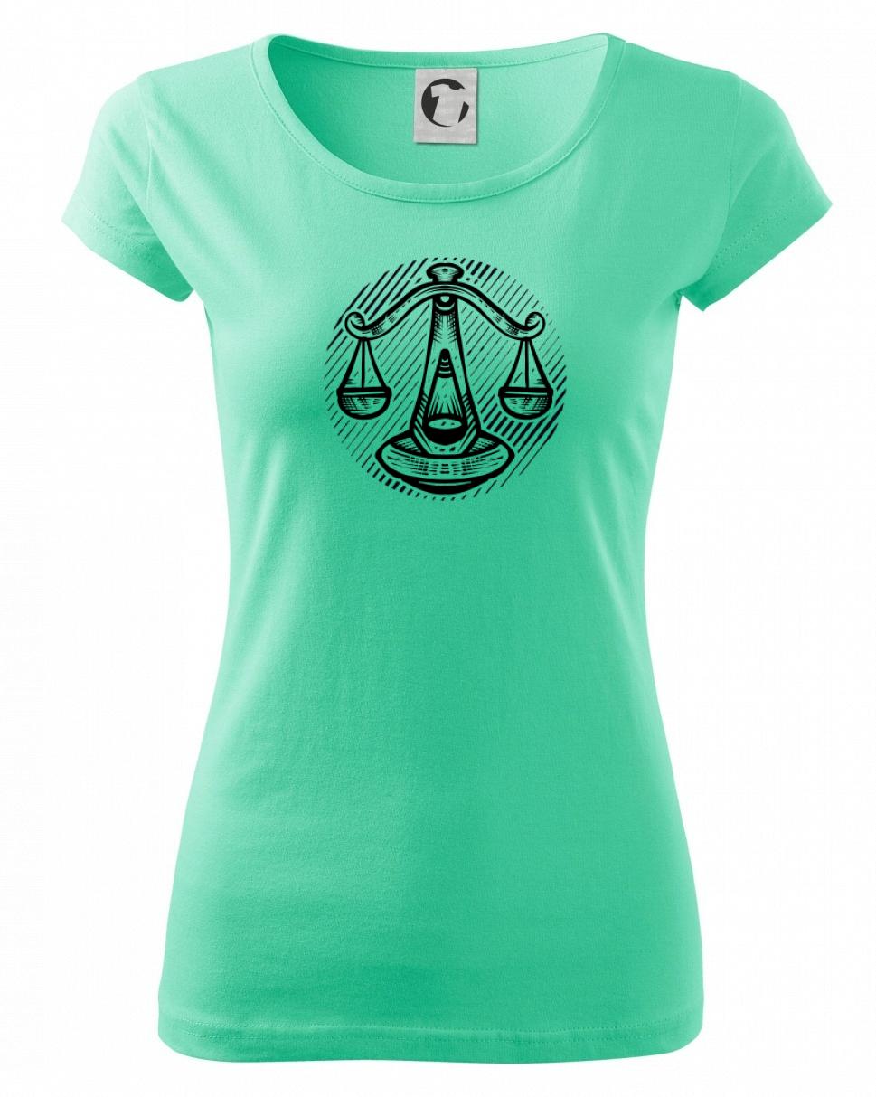 Váhy čárkovaný kruh