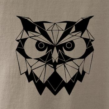 Geometrie - sova zlá Geometrie - sova zlá