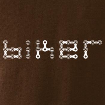 Biker nápis řetěz