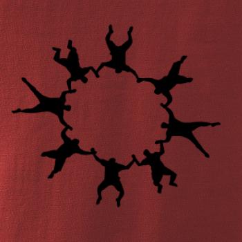 Hromadný seskok padákem