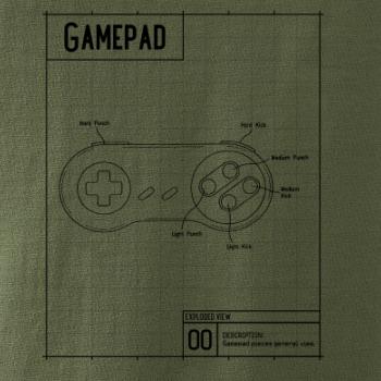 Nákres Gamepad jednoduchý