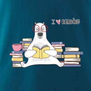 I love reading medvěd