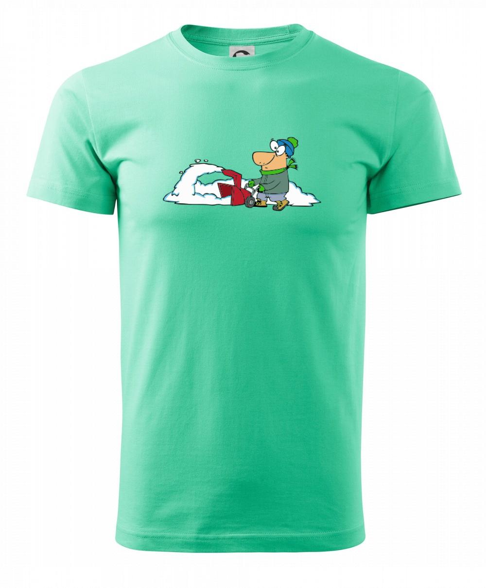 Frézování sněhu kreslené Frézování sněhu kreslené