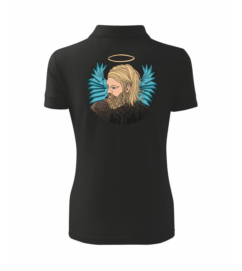 Anděl malovaný - muž (Pecka design)