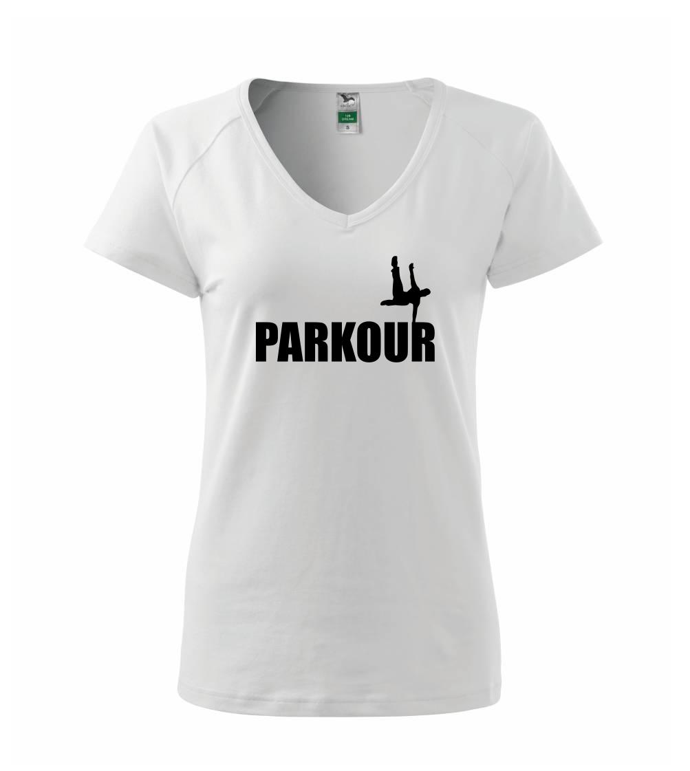 Parkour - na jedné ruce - Tričko dámské Dream