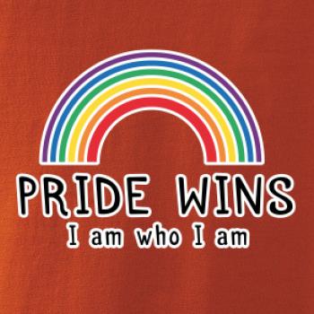 Pride wins i am who i am