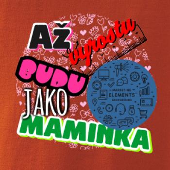 Až vyrostu budu jako maminka - marketing