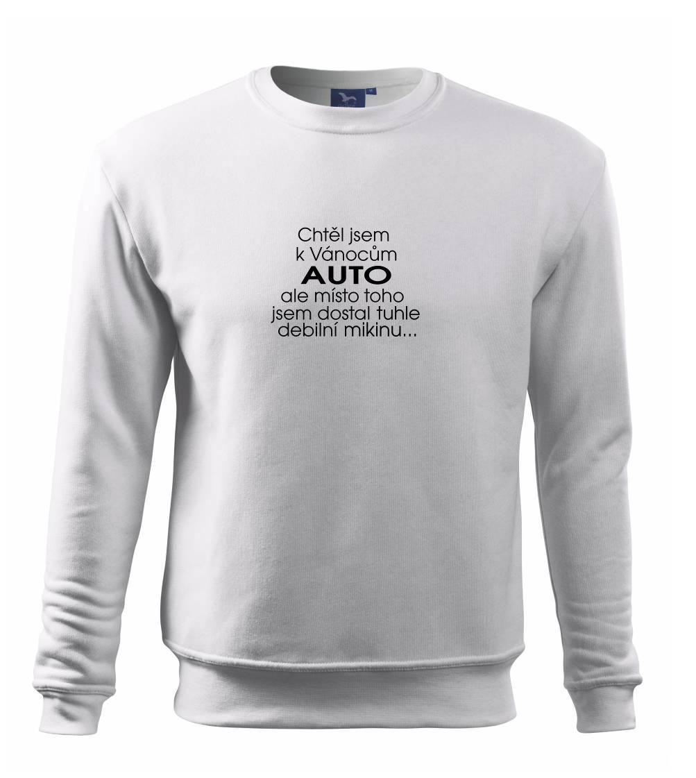 Chtěl jsem k Vánocům auto Chtěl jsem k Vánocům auto