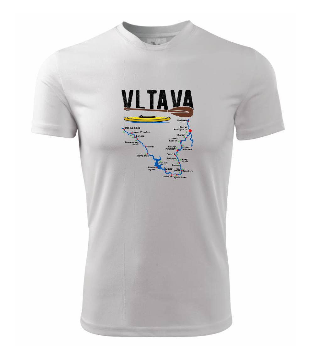 Mapa řeky Vltavy Mapa řeky Vltavy