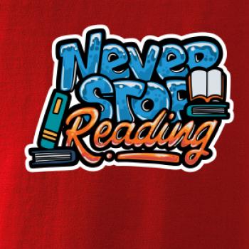Never stop reading Never stop reading