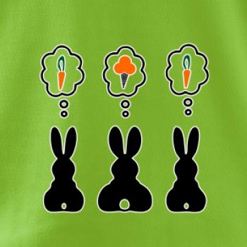 Králici přemýšlí, co by sežrali