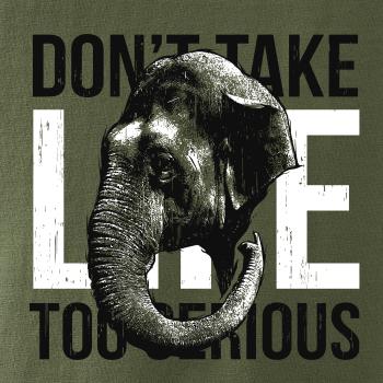 Elephant serious