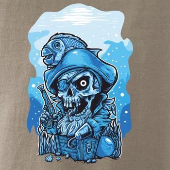 Lebka potápěč poklad