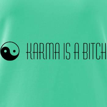Karma nápis dlouhý