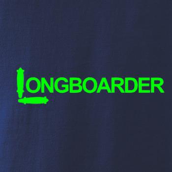 Longboarder nápis Longboarder nápis