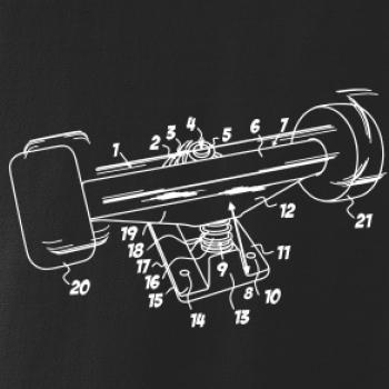 Skateboard nákres kolečka