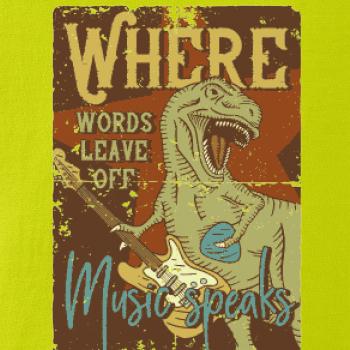 Where words leave off