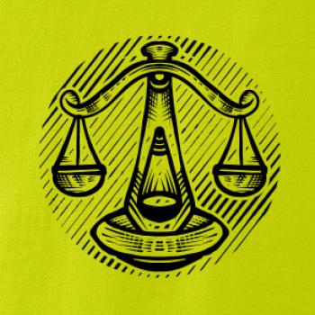 Váhy čárkovaný kruh