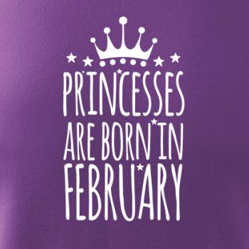 Princesses are born in February