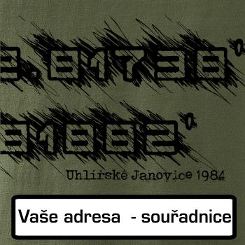 Souřadnice - narození - adresa