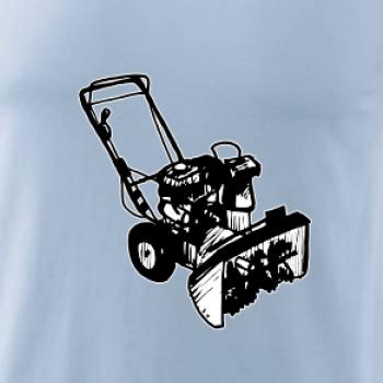 Sněhová fréza kresba