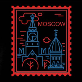 Moskva známka jednoduchá