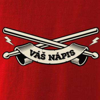 Rock paličky vlastní nápis