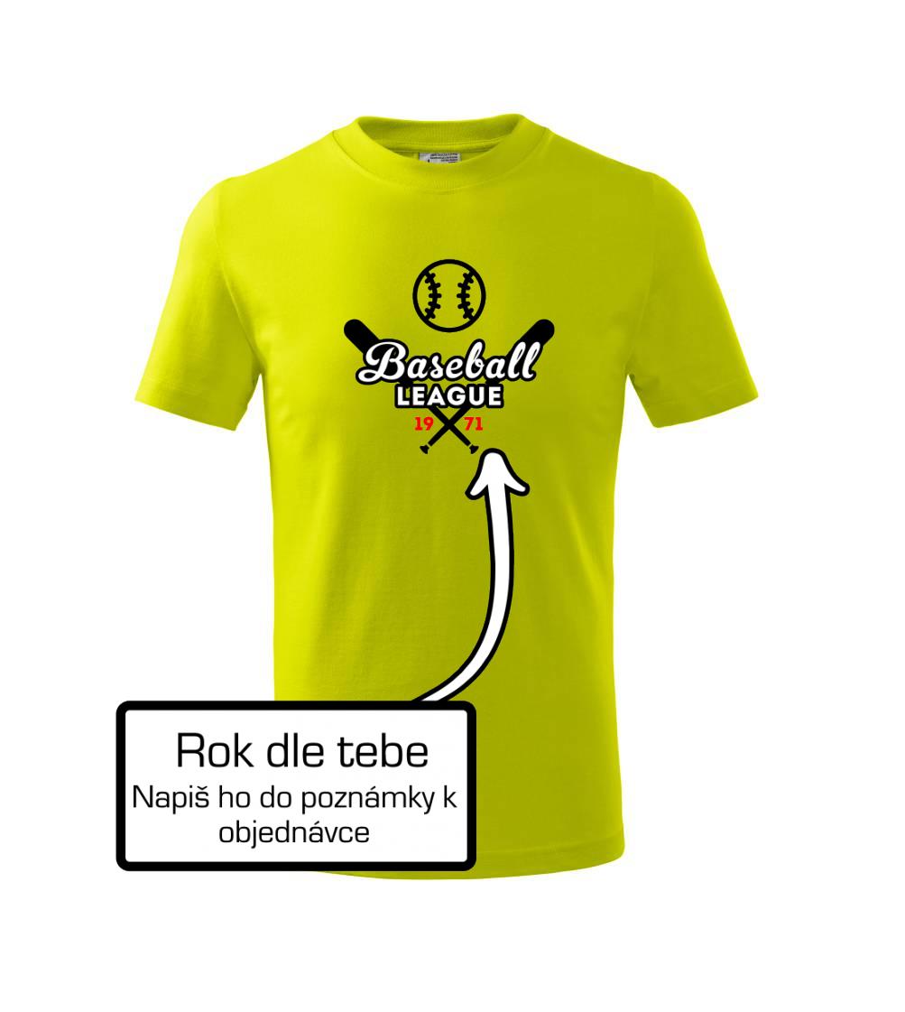 Baseball league vlastní ročník