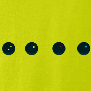 Evolution squash muž-žena