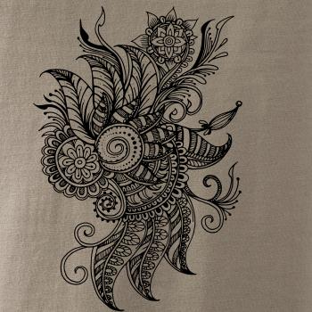 Tetování ornament kytka