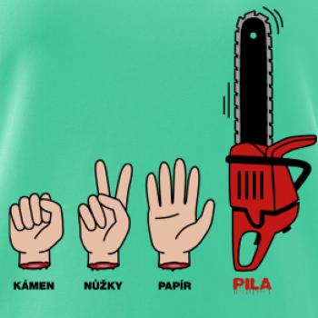 kámen, nůžky, papír, pila (Hana-creative)