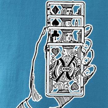 Poker ruka s kartama